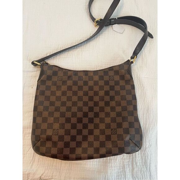 Louis Vuitton Bloomsbury Messenger Bag In Brown Damier Canvas Rare and Retired - Picture 10 of 16